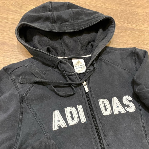 Adidas Zipper Hoodie, Size M - Picture 7 of 10